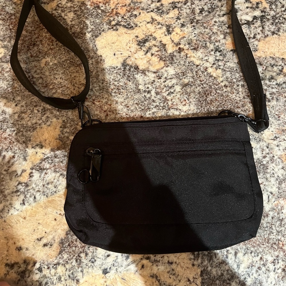 Black small crossbody purse